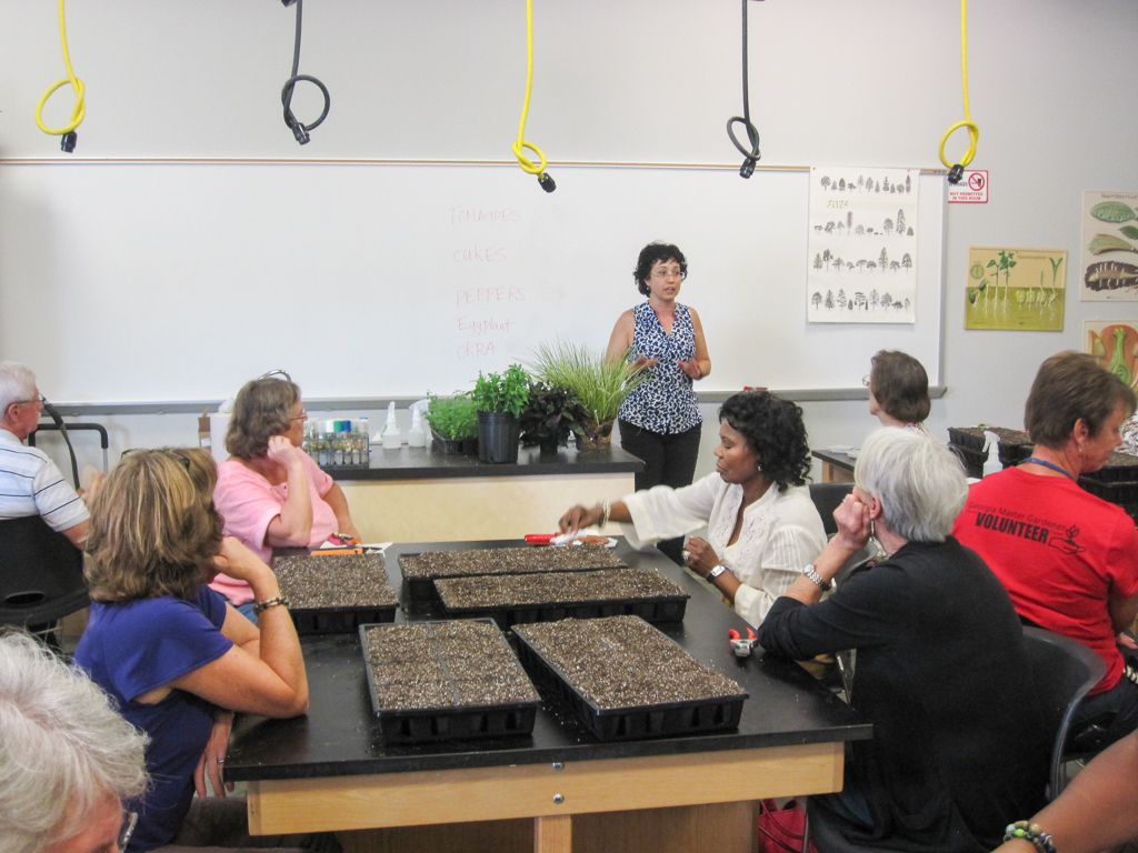 Hands on propagation with seeds, vegatative cuttings and tissue culture