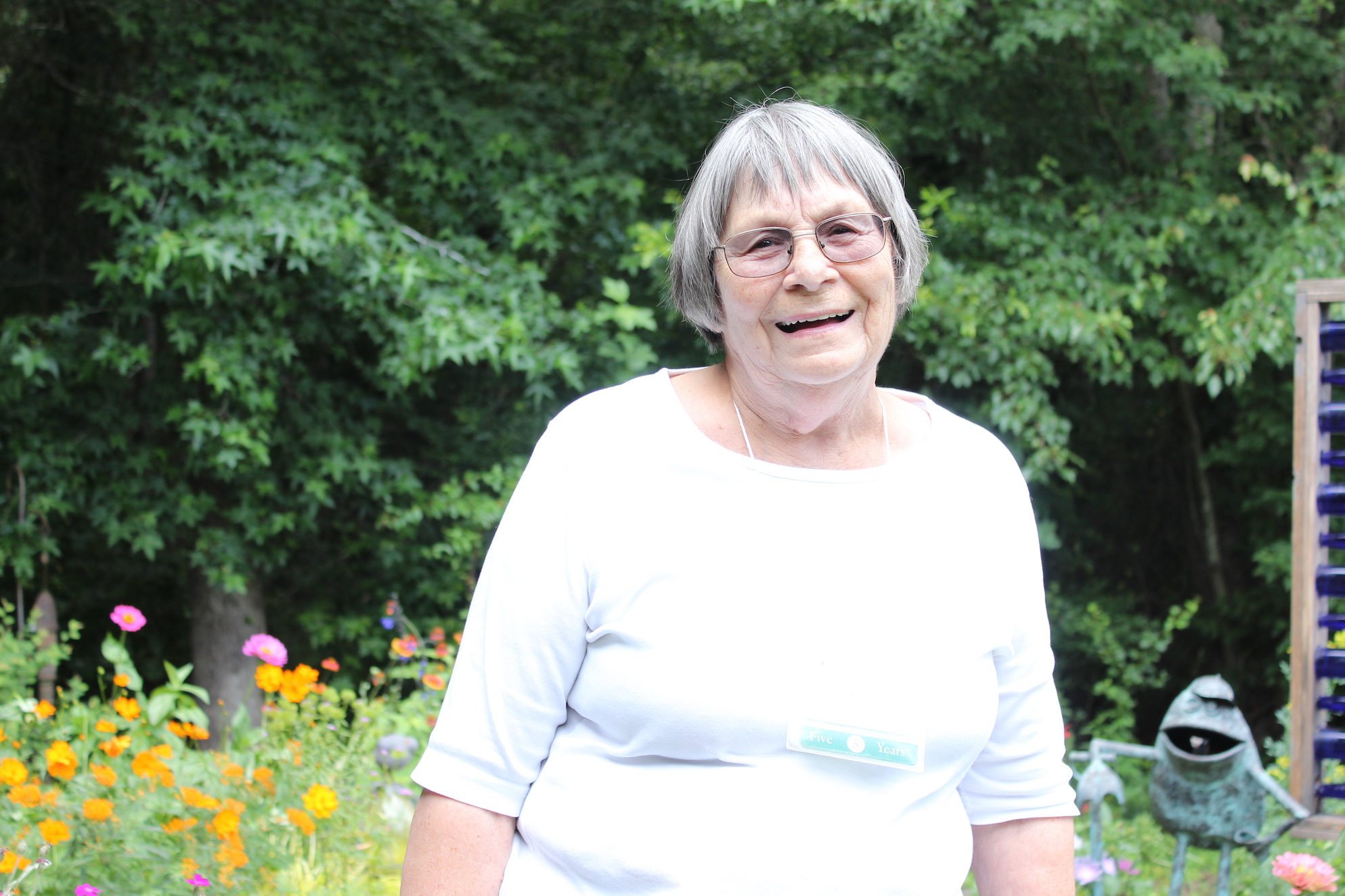 Wolary Garden: Becky revels in her compact garden refuge